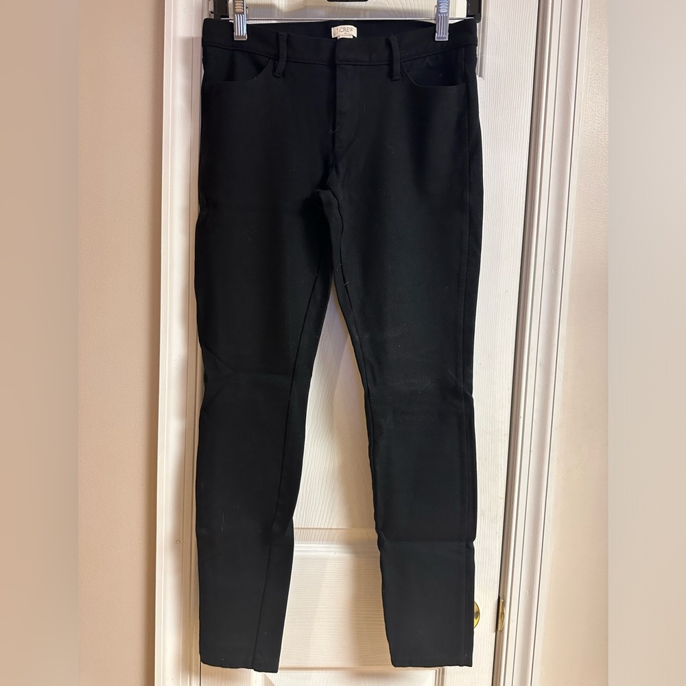 I. Crew Black Skinny Jeans